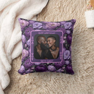 Custom Sentimental Wedding Throw Pillow For Him