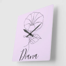 Custom September Morning Glory Birth Flower Gift 