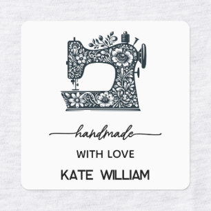 Custom Sewing Iron on label for handmade item