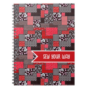 Custom Sewing Patchwork Sew Your Way Design Notebook