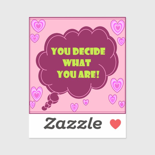 Custom shape vinyl sticker (Sheet)