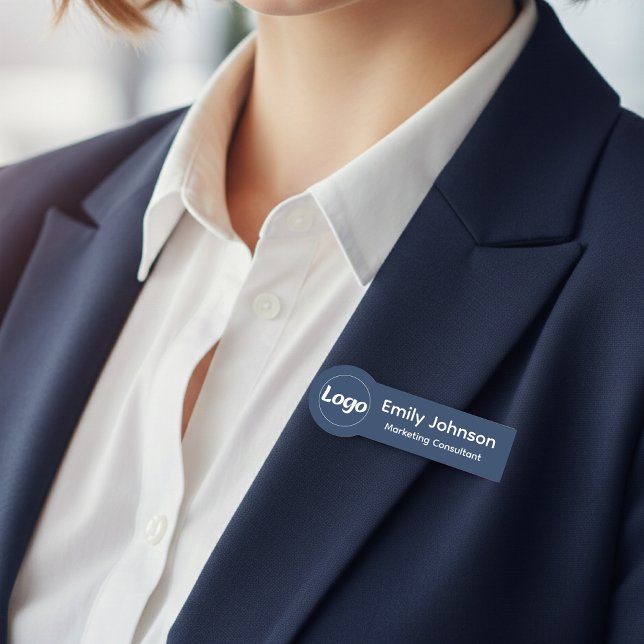 Custom Shaped Employee Pin Name Tag  (Creator Uploaded)