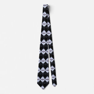Custom shark tuxedo classy black sunglasses funny  tie