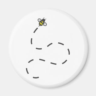 Custom Shirts : Flying Trail Bee Shirts Magnet