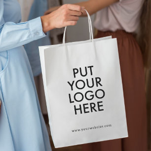 Custom, shopping medium gift bag