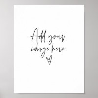 Custom Sign Wedding Event Board Photo Poster G400