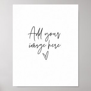 Custom Sign Wedding Event Board Photo Poster G400