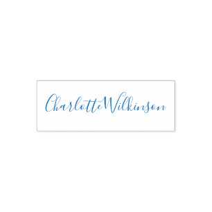 Custom Signature Name Stamp