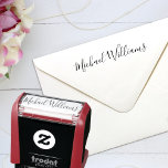 Custom Signature Personalised Self-inking Stamp<br><div class="desc">Add your name and create your personalised signature stamp. You can TRANSFER this DESIGN on other Zazzle products and adjust it to fit most of the Zazzle items. You can also click the CUSTOMIZE button to add, delete or change details like background colour, text, font or some graphics. Standard Studio...</div>
