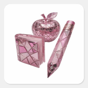 Custom Silver Sticker Motif