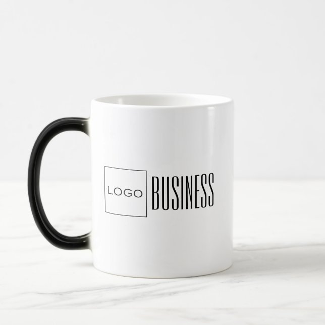 Custom Simple and Modern Business Logo, Name Magic Mug (Left)