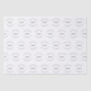 Custom Simple Business logo Branded Tissue Paper