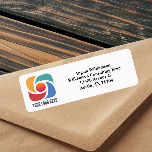 Custom Simple Business Logo Company Return Address
