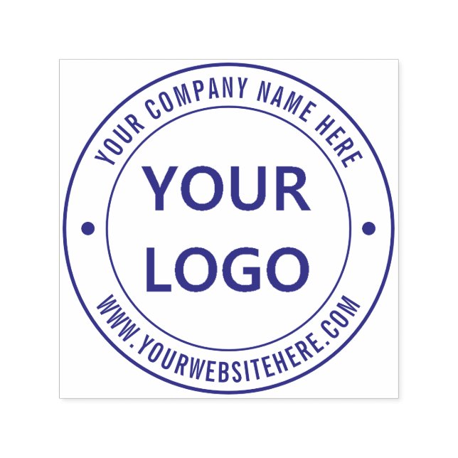 Custom Simple Business Logo Professional Stamp (Design)