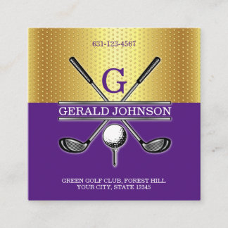 Custom Simple Elegant Gold Gradient Business Card