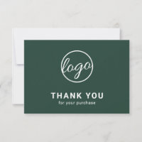 Custom Simple Modern Forest Green Logo Business