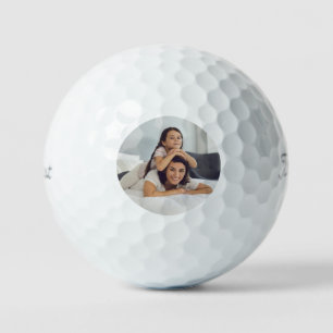 Custom Simple Photo Golf Balls