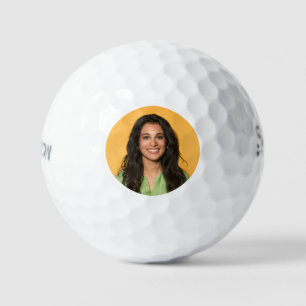 Custom Simple Photo Golf Balls