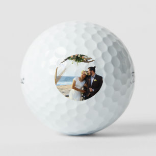 Custom Simple Photo Golf Balls