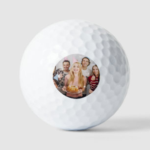 Custom Simple Photo Golf Balls