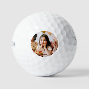 Custom Simple Photo Golf Balls