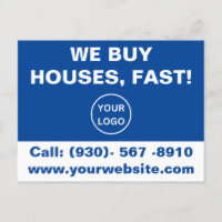 Custom Simple Real Estate Investor  We Buy Houses