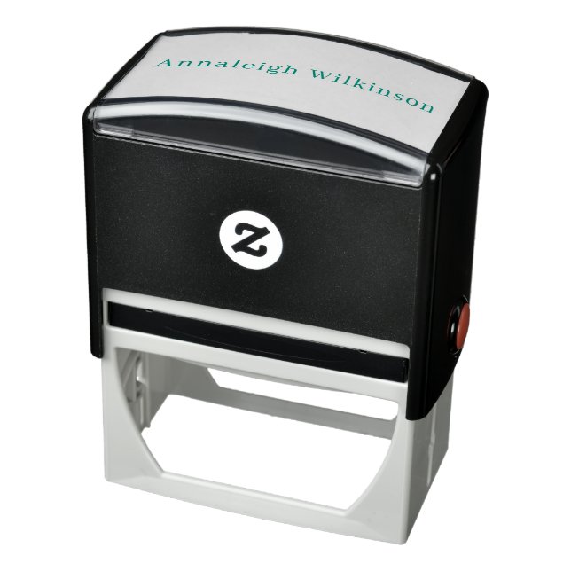 Custom Simple Signature Name Self-inking Stamp (Product)