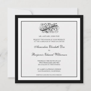 :custom: Simply Elegant Wedding Invitation