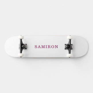 Custom skateboard