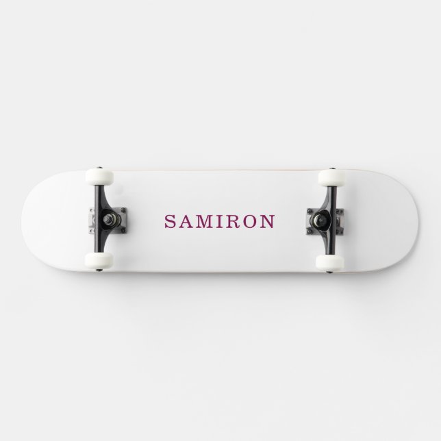 Custom  skateboard (Horz)