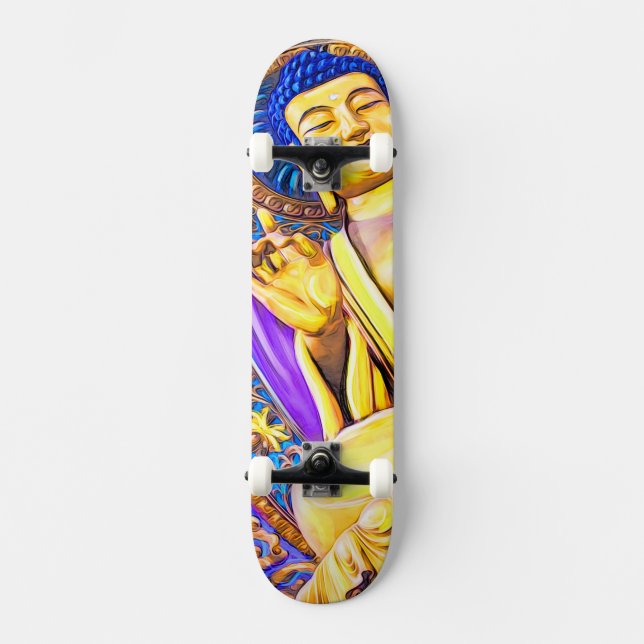 Custom Skateboard "The Buddah" (Front)