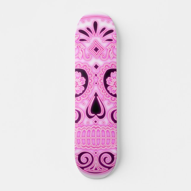 Custom Skull Skateboard (Front)
