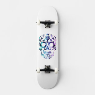 Custom Skull Skateboard