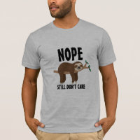 Custom Sloth Joke Lazy Couch Potato Funny Memes