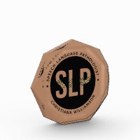 Custom SLP Speech Pathologist Leopard Print Gifts