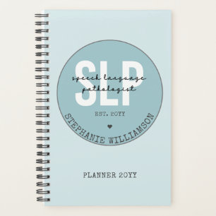 Custom SLP Speech Pathologist Speech Therapist Planner