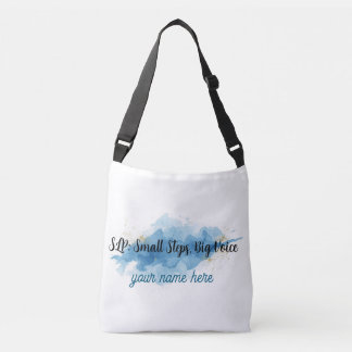 ​Custom SLP Speech Therapist Tote Bag | Small Step