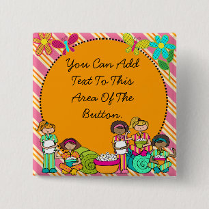 Custom Slumber Party Button
