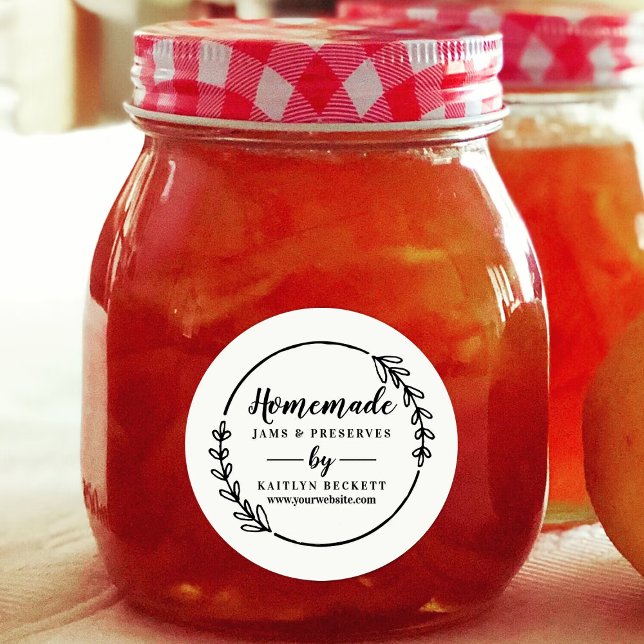 Custom Small Business Supplies Packaging Classic Round Sticker (Creator Uploaded)