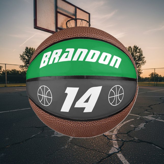 Custom small mini basketball kid's Birthday gift (mini basketball)