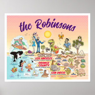 Custom SoCal Dream Poster