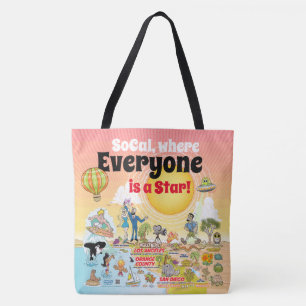 Custom SoCal Tote Bag