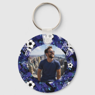 Custom Soccer Key Ring