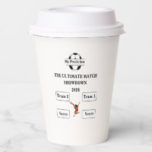 Custom Soccer Match Prediction Party Cup 2026