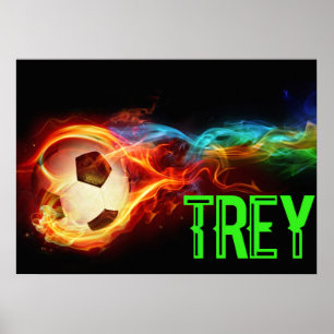 custom soccer poser kids will love poster