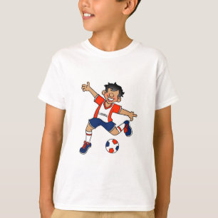 Custom Soccer Team Player T-Shirt