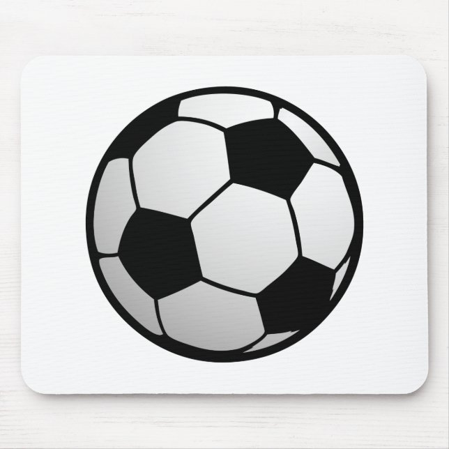Custom SoccerBall for soccer Teams and Soccer Fans Mouse Pad (Front)