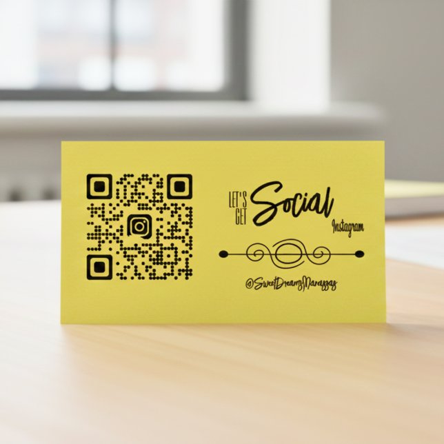 Custom Social Media QR Code Self-Inking Stamp (Custom Social Media QR Code Self-Inking Stamp)