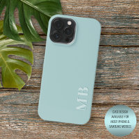 Custom Soft Light Seafoam Seaglass Green Mint