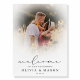Custom Soft Overlay Script Wedding Welcome
